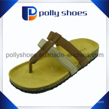 High Quality Brand Copy Women Cork Flip Flop